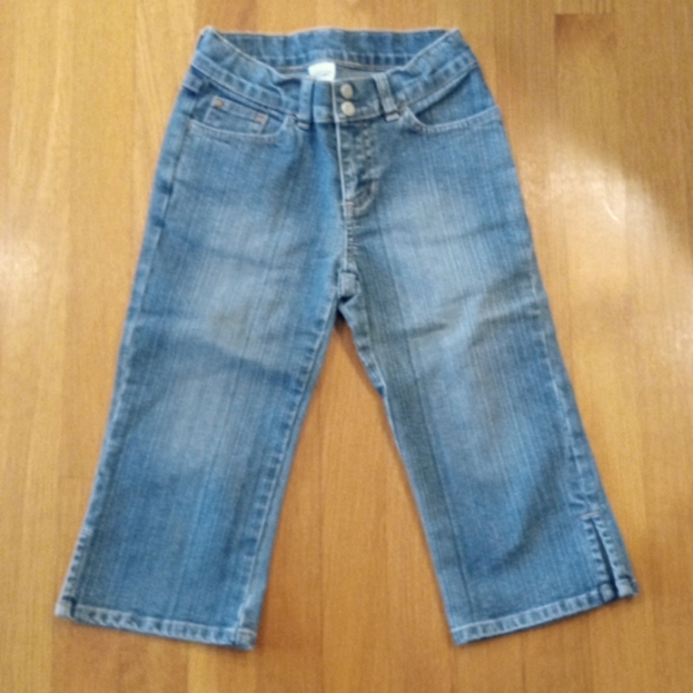 Y2K Old Navy Low Rise Denim Girls Capris 6